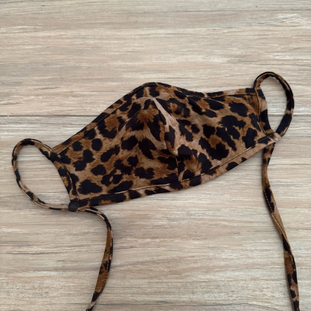 Nordstrom Leopard Print Face Mask